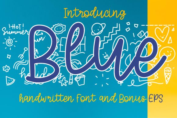 Blue: A Font That Transforms Design with Timeless Elegance