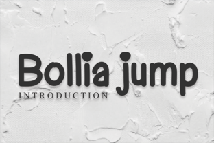 Bollia Jump: The Font That Elevates Your Design Game