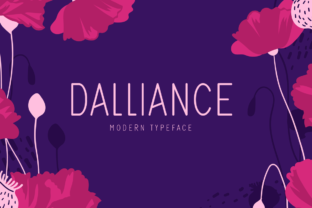 Dalliance Font for Creative Projects