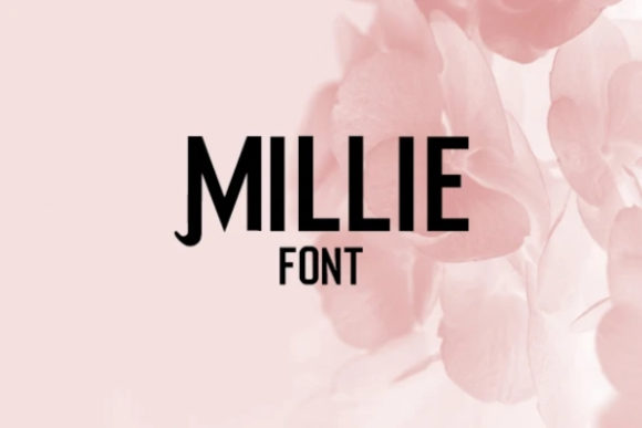 Discover the Charm of Millie Font
