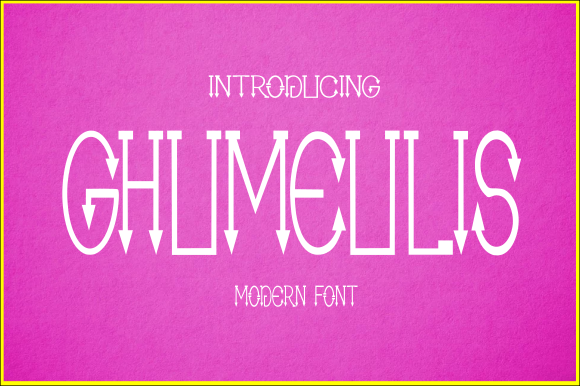 Ghumeulis: A Font That Redefines Modern Typography