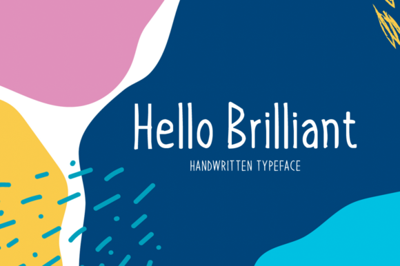 Hello Brilliant: A Whimsical Display Font for Modern Design