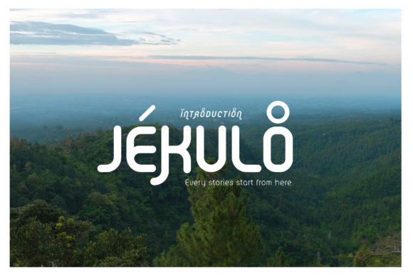 Jekulo: A Minimalist and Sophisticated Display Font for Modern Design