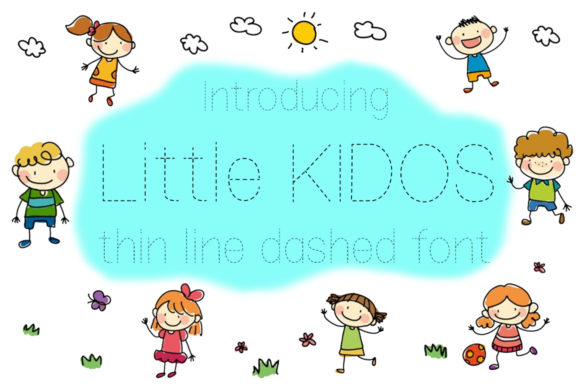Little Kidos: A Light and Thin Display Font for Modern Design