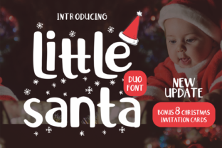 Little Santa Font for Creative Projects