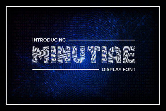 Minutiae: A Simple Yet Authentic Display Font for Modern Design