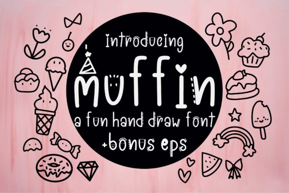 Muffin: A Playful Display Font for Creative and Educational Projects