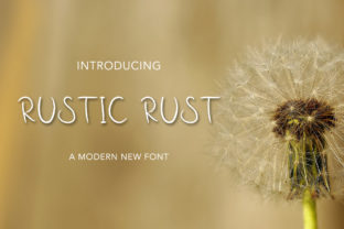 Rustic Rust Font: A Casual Touch for Creative Projects