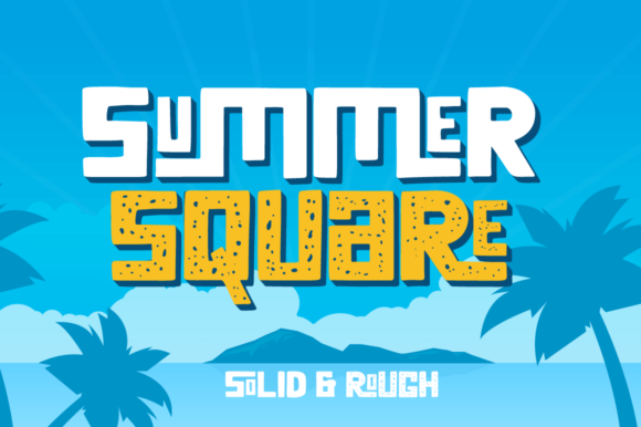 Summer Square: Celebrating Abstract Shapes in Design